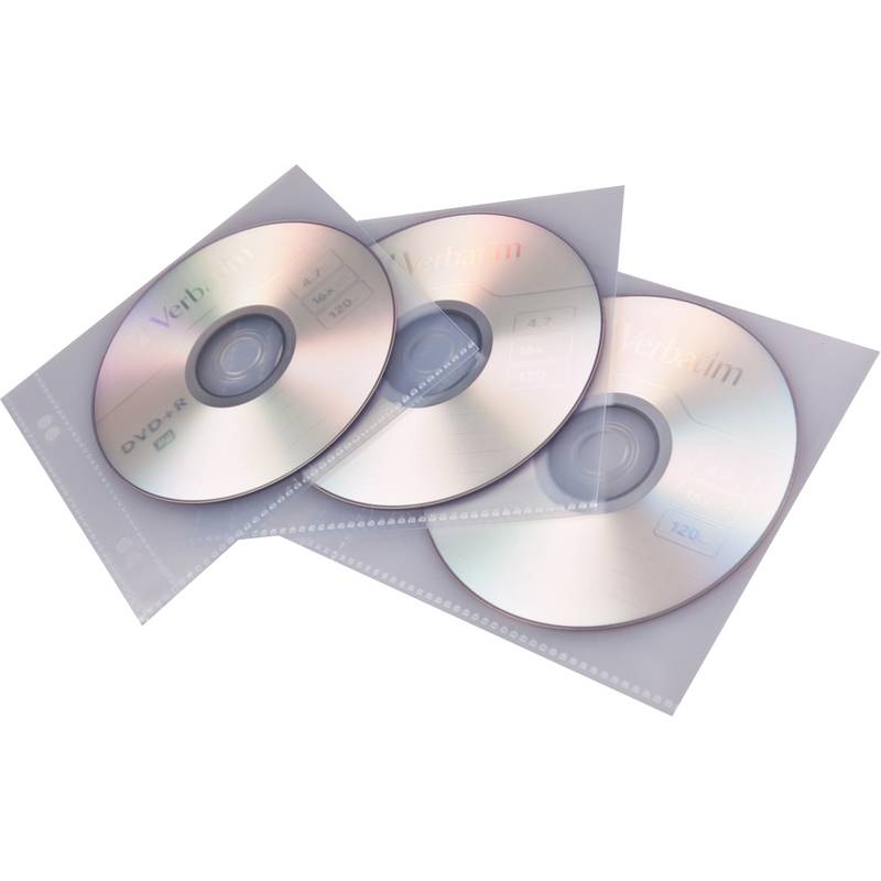proOFFICE CD-/DVD-Hülle, für 1 CD/DVD, PP, transparent-0