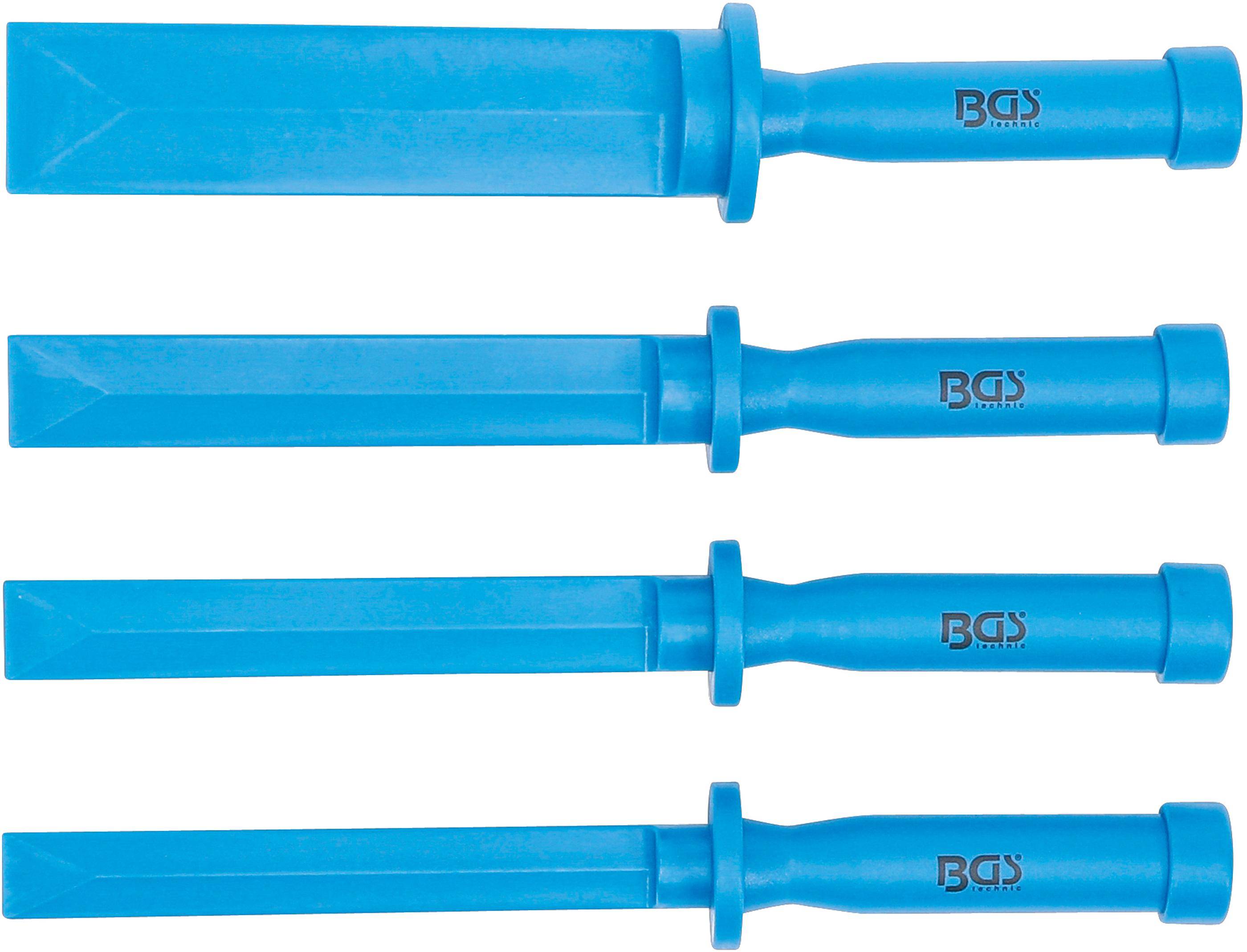 Kunststoff-Schaber-Satz 19 - 22 - 25 - 38 mm breit 4-tlg.-1