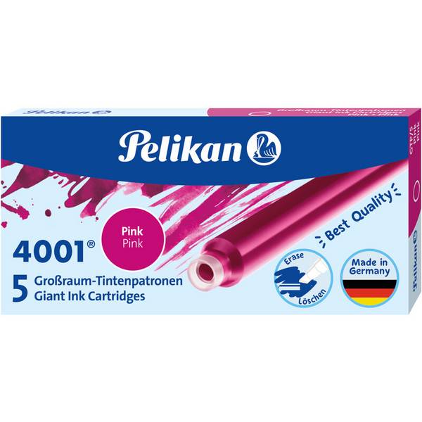 Pelikan Großraum-Tintenpatronen 4001 GTP/5, pink
