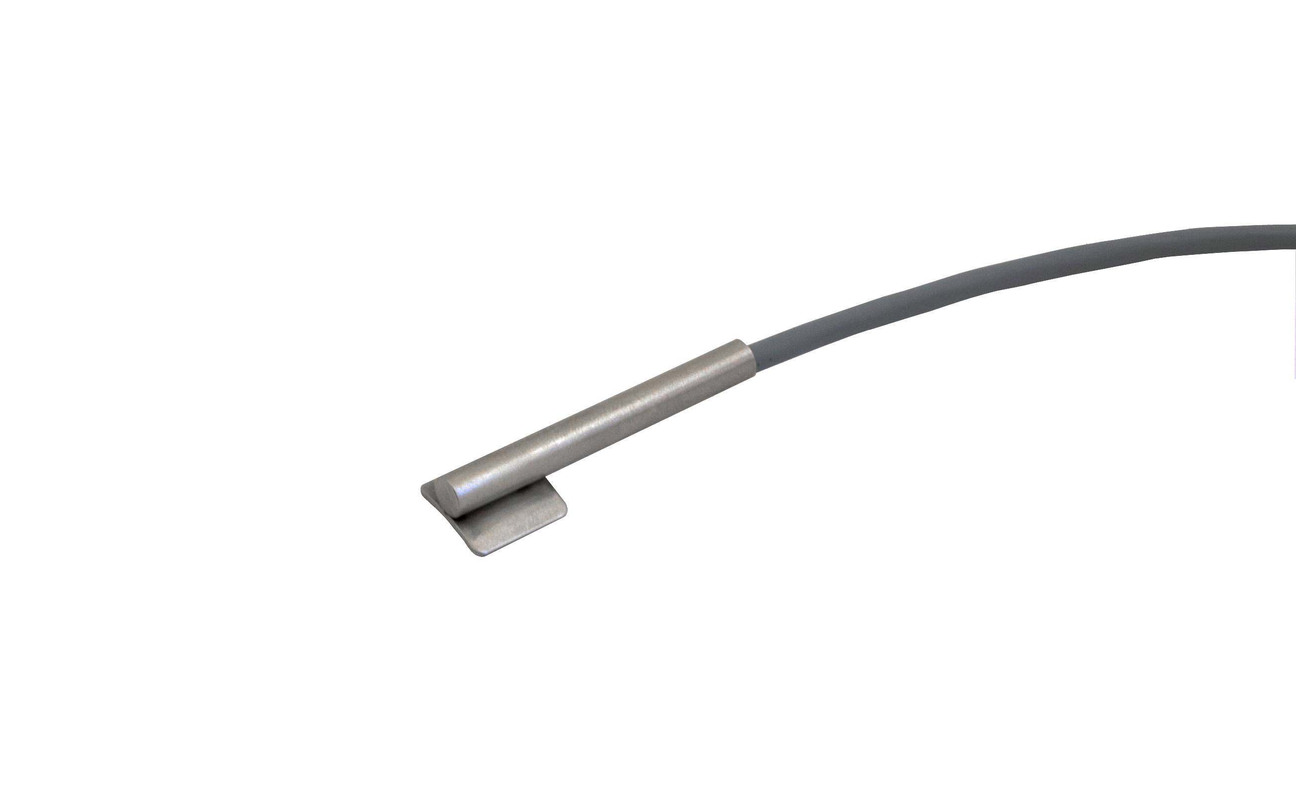 promesstec Pt100 Anlegefühler / Anlegehülse Edelstahl / 5m PVC-Leitung / 3-Leiter / -50°C…+85°C-0