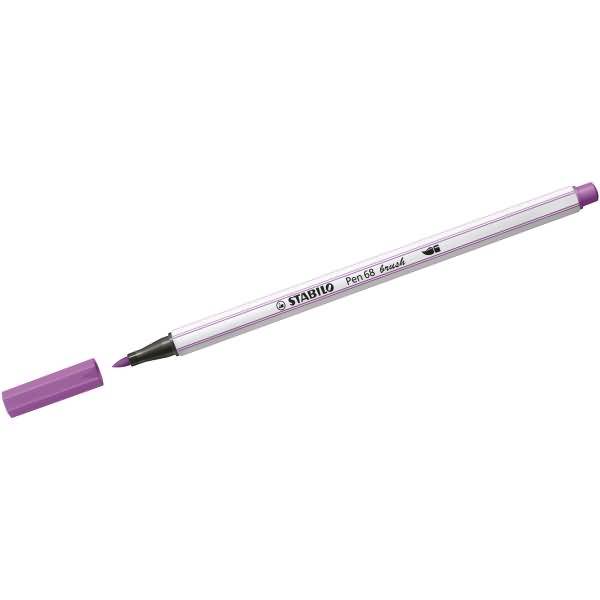 Premium-Filzstift mit Pinselspitze Pen 68 brush pflaume-0