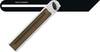 Schmiege Alu-Line 505-330 Schienen-L.330mm Alu.m.Nußbaumeinlage ULMIA