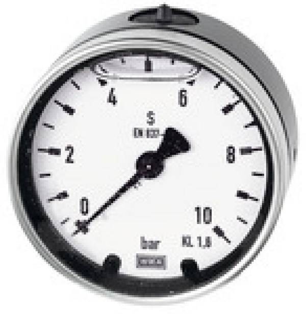 Glyzerinmano., Metallgeh., G 1/4 hinten zentr., 0-40,0 bar, Ø 63