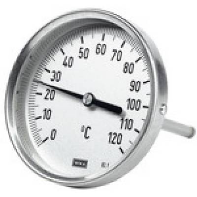 Riegler 5251, Bimetallthermom., hochw. Ausf., L1=160/L2=140, Ø100, -30°C - 50°C, P/n: 102805-0