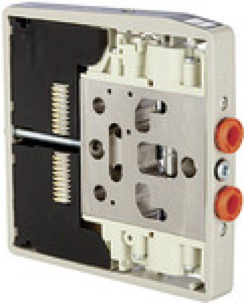 Riegler I 6, Ventilscheibe HDM, Anschl.6mm, 2x3/2 NC mono oder 5/3 Mitte entl., P/n: 106681-0