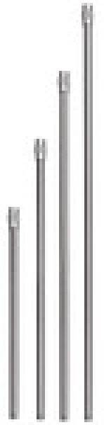 Riegler VLR800, Verlängerungsrohr o. Düse, gerade 800 mm, Alu, M12x1,25, P/n: 117003-0