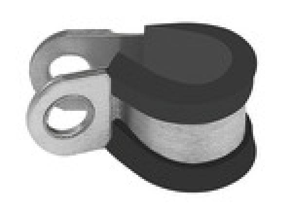 RSGU-Rohrschelle, Stahl verzinkt (W1), Spannbereich 6,0 mm