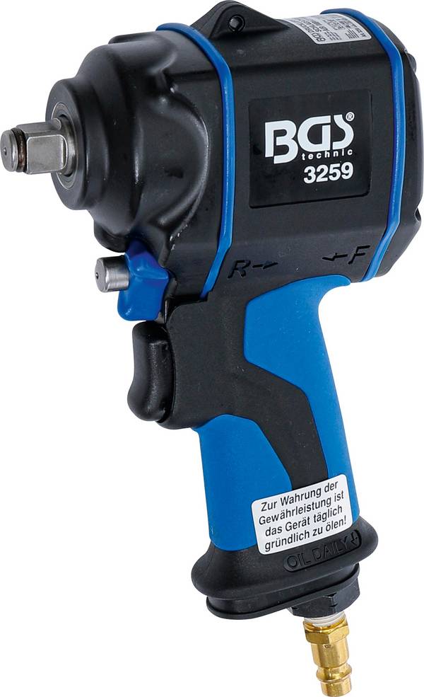 BGS technic Druckluft-Schlagschrauber | 12,5 mm (1/2") | 949 Nm