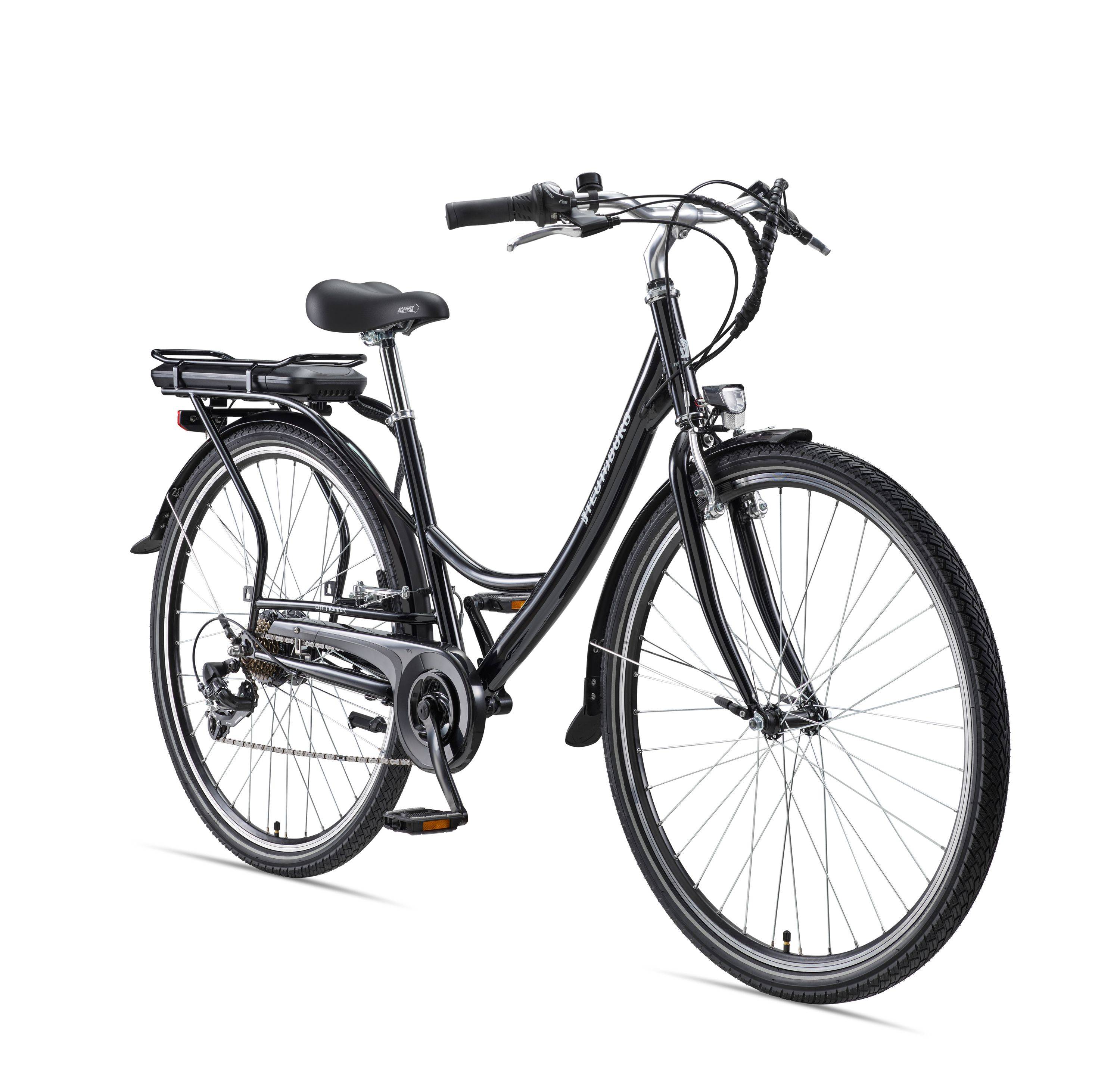Teutoburg Senne Pedelec mit 7-Gang Shimano Kettenschaltung, 250W und 10,4 Ah / 36 V Lithium-Ionen-Akku-0