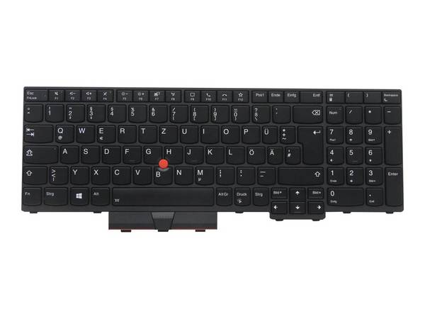 Lenovo Chicony - Ersatztastatur Notebook - mit Trackpoint - TL: Deutsch, QWERTZ