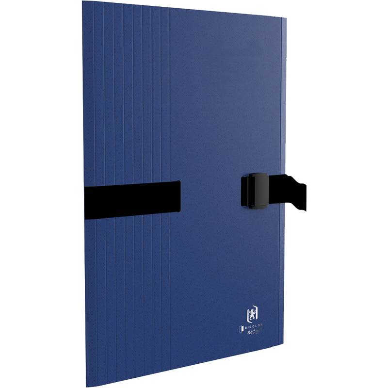 Oxford Dokumentenmappe Bicolor Recyc+, DIN A4, blau-0