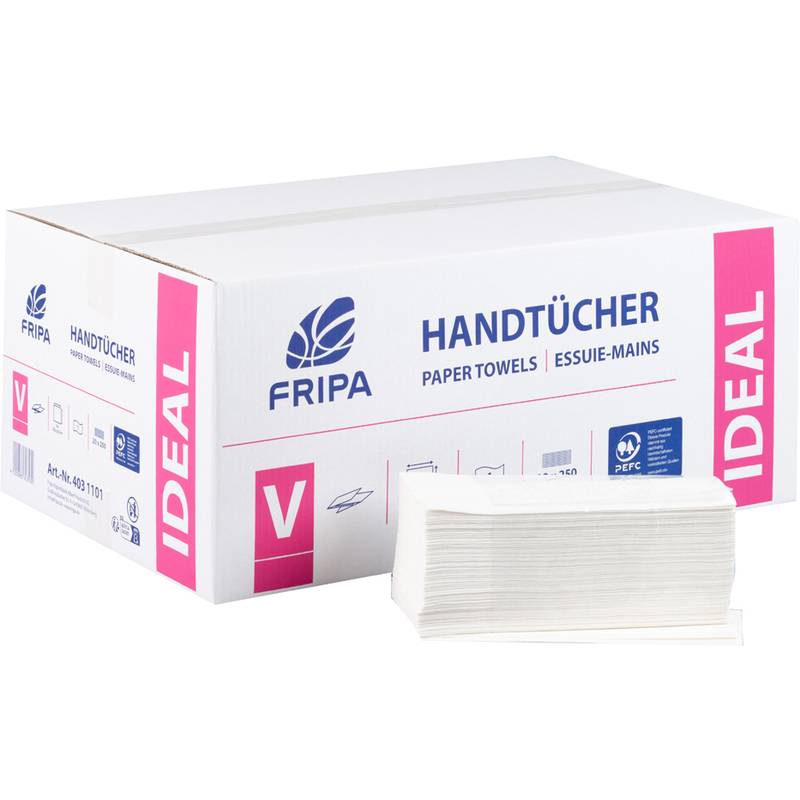 Fripa Papierhandtuch Ideal 25x23cm ws 20x250 Bl. 4031101