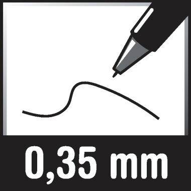 PENTEL KFR7-B Kugelschreiberauffüllung Rot 12 Stück(e)-2