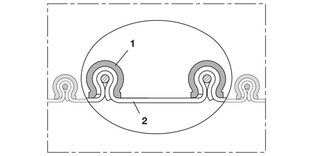 PVC-Klemmprofilschlauch ID 55mm AD 67,00mm 6mm L.6m-1