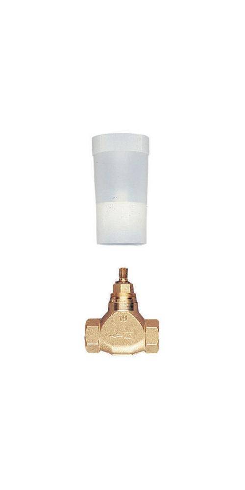 Grohe Unterputzventil, DN 20, vormontiertes Oberteil 3/4", kurze Spindel, Gewindeanschluss 29802000