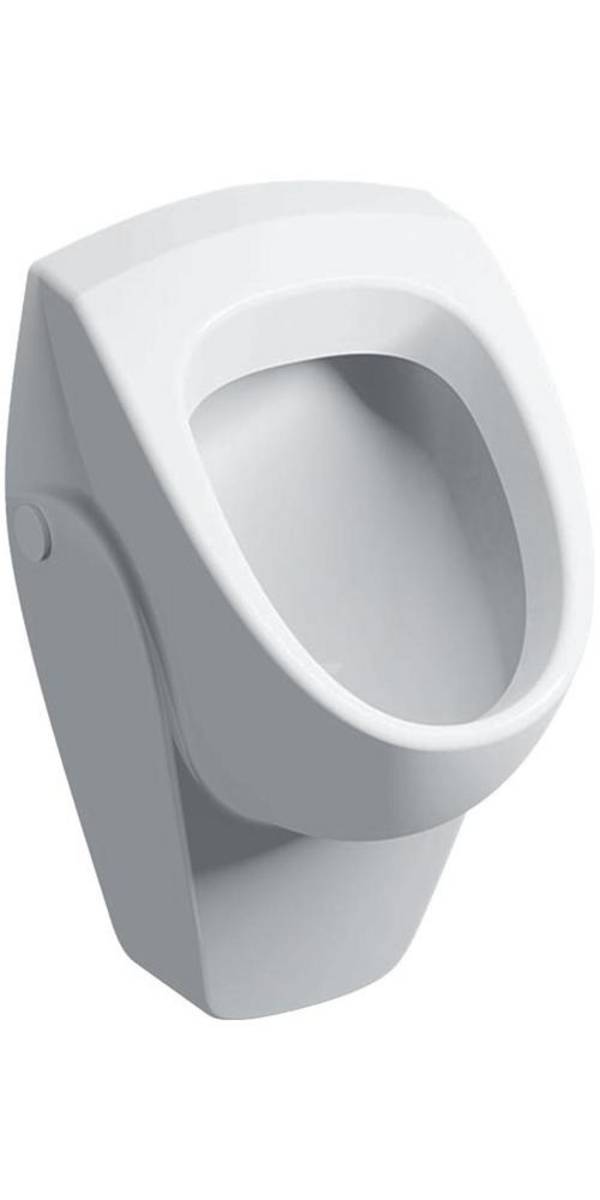 Geberit Urinal RENOVA Zul v hint Ab nach hinten mit Kerze weiß