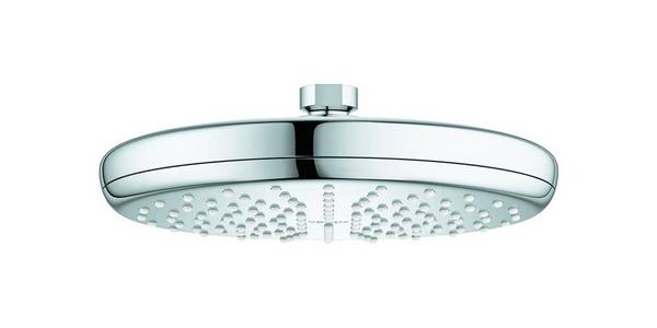 Grohe Tempesta 210 Kopfbrause, 1 Strahlart, max. Durchfluss bei 3 bar 8,5l/min, Chrom, 26410000