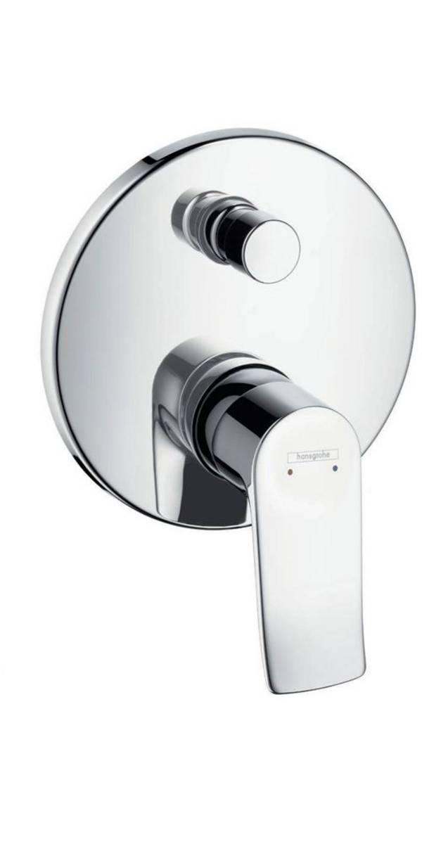 Hansgrohe Metris Wannenmischer Unterputz Fertigset, Chrom