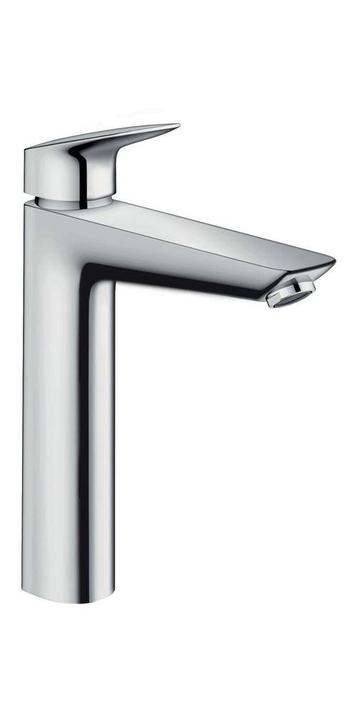 Hansgrohe Logis Einhebel-Waschtischmischer 190mm 5l/min Chrom mit Zugstangen-Garnitur