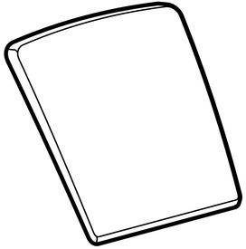 Geberit Urinaldeckel Pareo, Duroplast, Weiß, 573410000-1