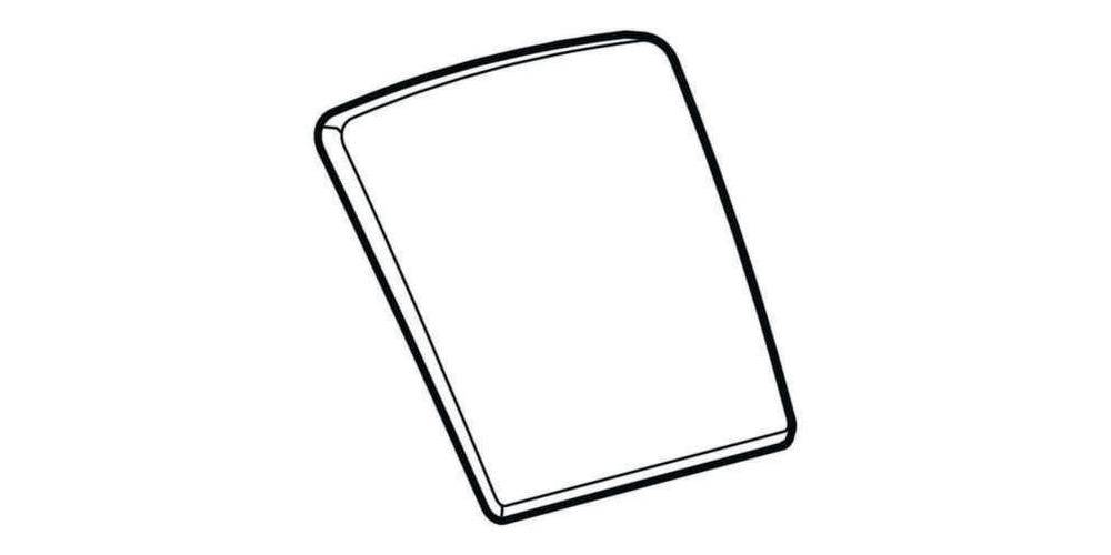 Geberit Urinaldeckel Pareo, Duroplast, Weiß, 573410000-4