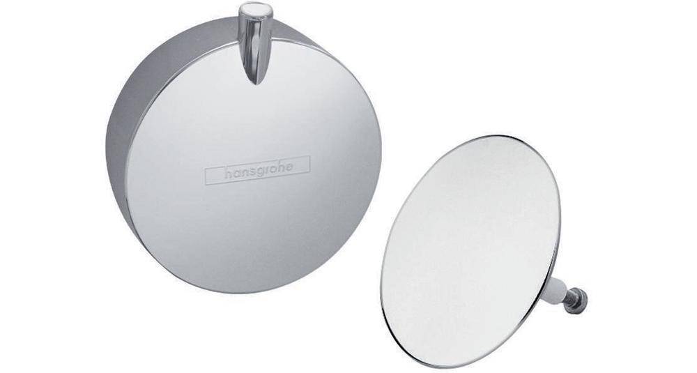 Hansgrohe Flexaplus S Ablaufgarnitur und Überlaufgarnitur Fertigset, Chrom-0