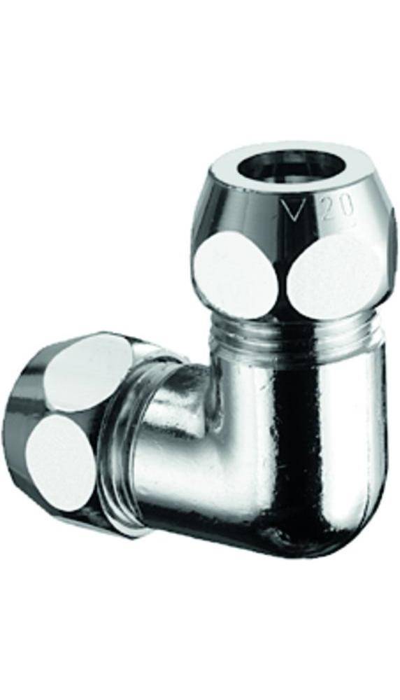 SCHELL Winkel-Doppel-Verschraubung 3/8"AGx3/8"AG, d:10, chrom-0