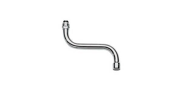 GROHE S-Auslauf 13052 Ausladung 150 mm für Küchen-Wandbatterien chrom