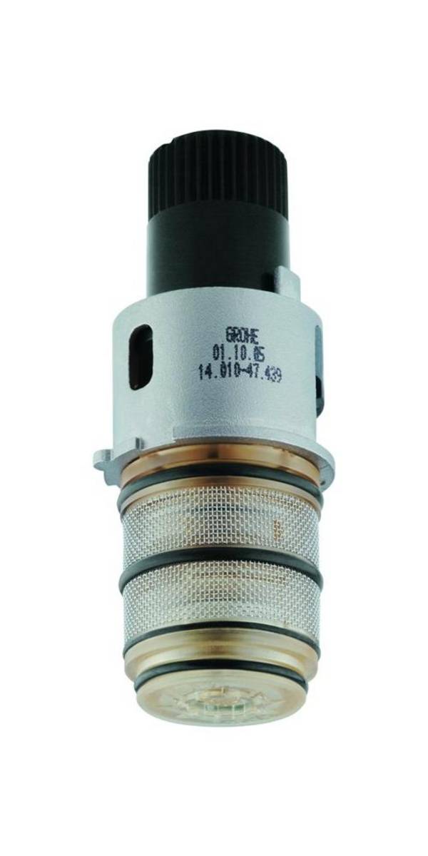 Grohe Thermostat-Kompaktkartusche 47439, 1/2", TurboStat Kompaktkartusche mit Dehnstoff-Thermoelement, 47439000