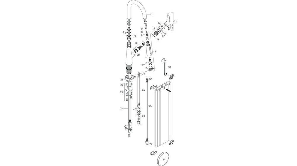 hansgrohe HG Einhebel-Spültischmischer 200 TALIS S DN 15, mit sBox,-1