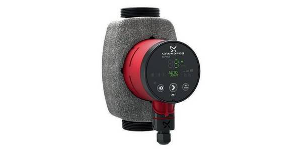 Grundfos Grundf Heizungsumwälzpumpe ALPHA2 230 V, PN 10, 180mm Typ