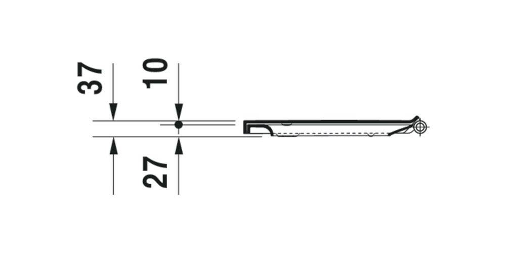 Duravit WC-Sitz DURASTYLE mit Absenkautomatik weiß weiß-2
