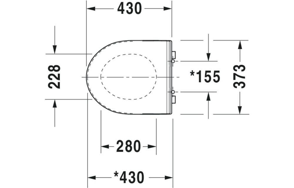 Duravit WC-Sitz DURASTYLE mit Absenkautomatik weiß weiß-3
