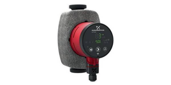 Grundfos Grundf Heizungsumwälzpumpe ALPHA2 230 V, PN 10, 180mm Typ