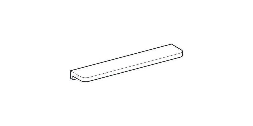 GE Renova Plan Wandablage, 60x12cm, weiß KeraTect-3