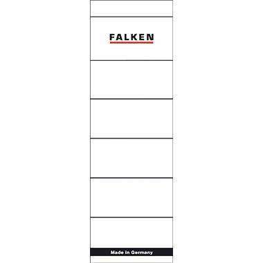 Falken Ordneretikett 80037047 breit/kurz sk weiß 10 St./Pack.-0