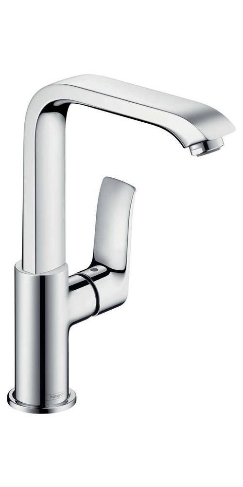 Hansgrohe Metris Einhebel-Waschtischmischer 230mm 5l/min ohne Garnitur, Chrom-0