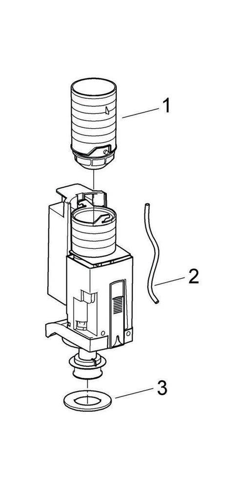 Grohe Ablaufventil AV1 mit Verlängerung 6-9 Liter einstellbar, ohne Ventilsitz, 42320000-1