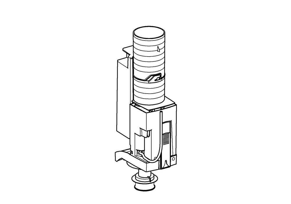 Grohe Ablaufventil AV1 mit Verlängerung 6-9 Liter einstellbar, ohne Ventilsitz, 42320000-3