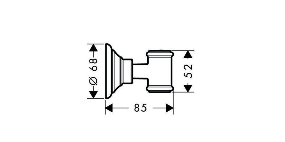 AXOR Montreux Brausehalter, Chrom-3