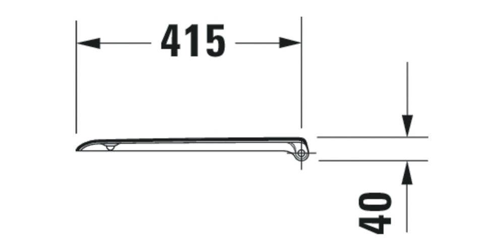 Duravit WC-Sitz D-CODE ohne Absenkautomatik weiß-8