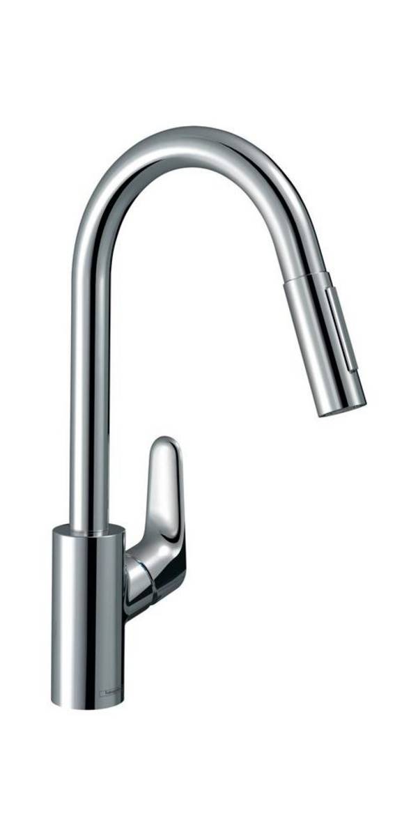 hansgrohe HG Einhebel-Spültischmischer FOCUS 240 mit Ausziehbrause
