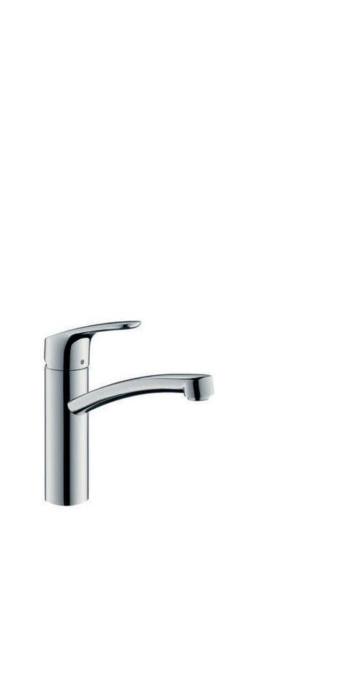 HG Einhebel-Küchenmischer 160 FOCUS DN 15 Edelstahl-Optik-0