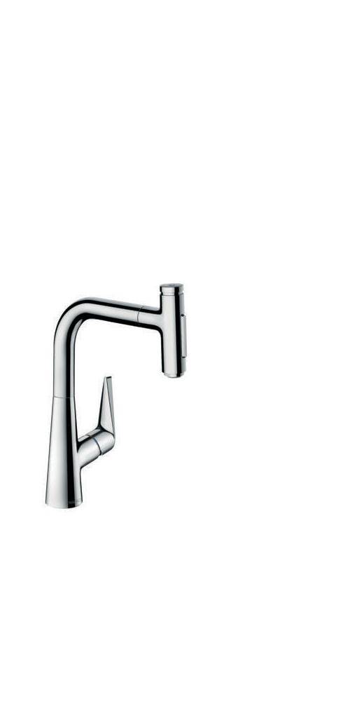 HG Einhebel-Spültischmischer 220 TALIS S DN 15, mit sBox, Ausziehbrause chrom