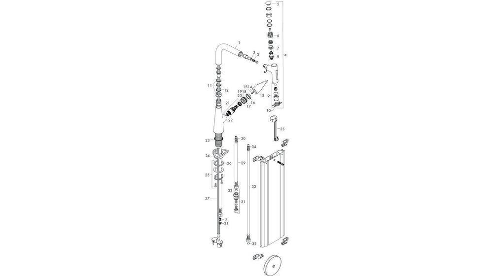 hansgrohe HG Einhebel-Spültischmischer 220 TALIS S 2 jet m sBox-2