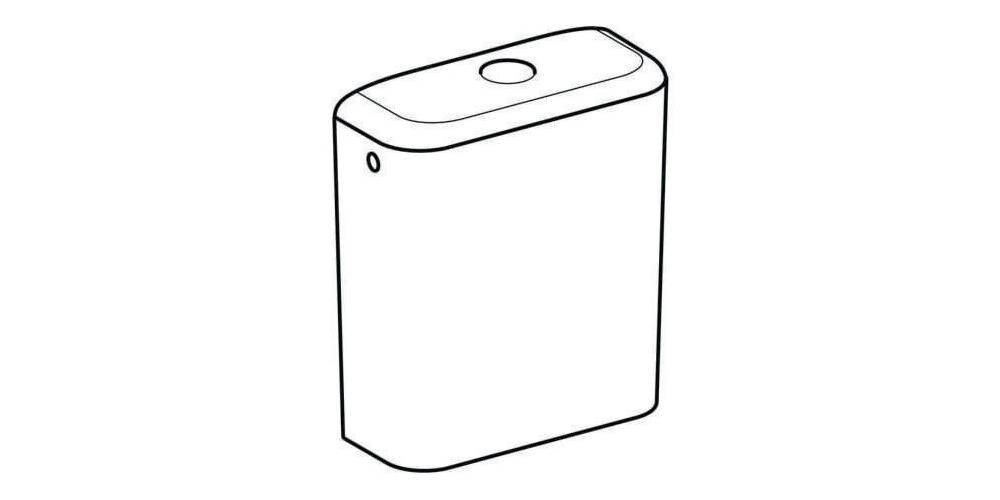 Geberit Keramik-Spülkasten iCon Wasseranschluss seitlich weiß-3