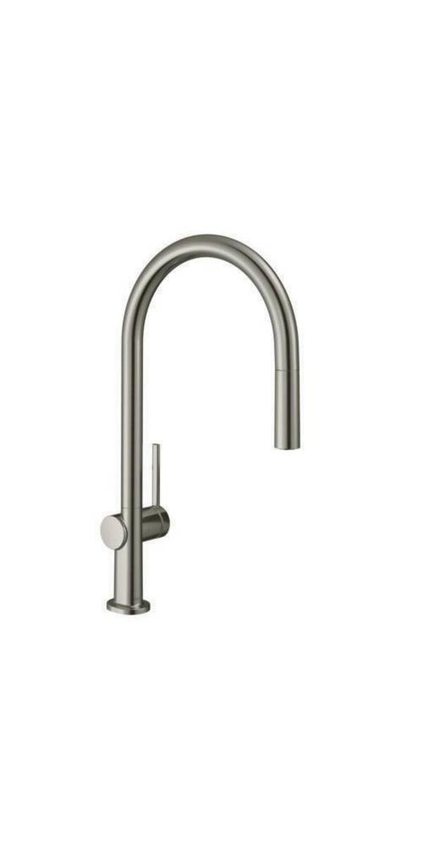 HG Spültischmischer 210 Talis M547 1jet Ausziehauslauf edelstahl-optik