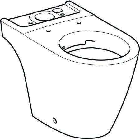 GEBERIT iCon Stand-WC für AP-SPK aufgese Tiefspüler, Rimfree, Abg.multi, weiß-3