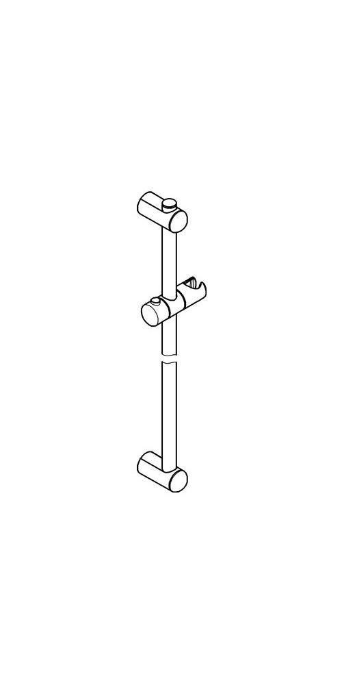 Grohe Brausestange EUPHORIA 600mm chr-4