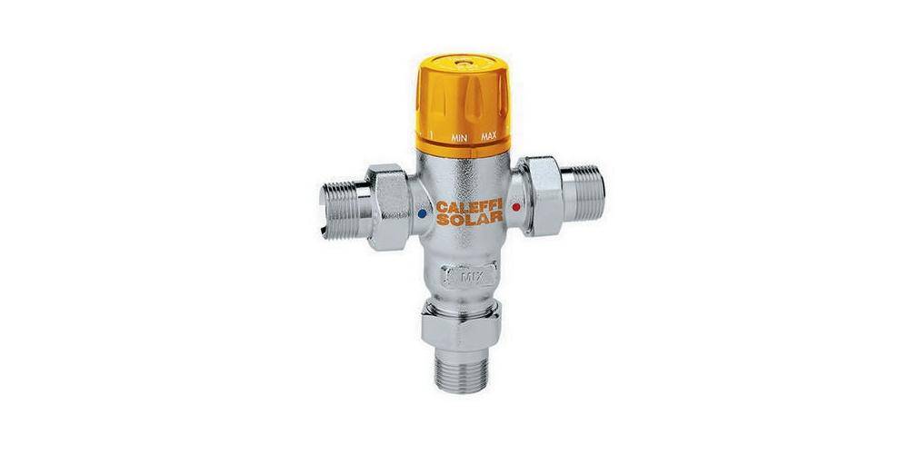 CALEFFI 252150 Solar-Thermomischer 252 für Eingangstemperaturen bis 100 GrC 3/4Z